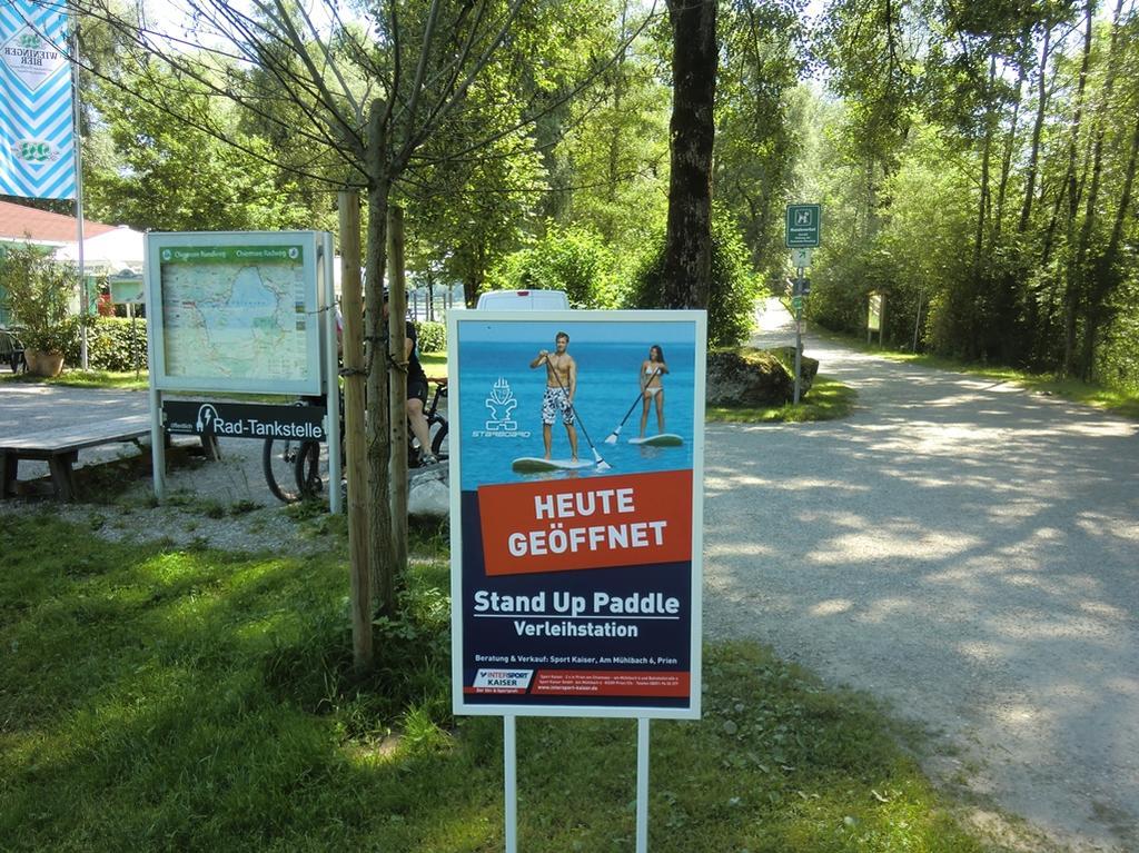 Chiemsee Comfort-Bungalow Mit Garten Rimsting Exterior photo